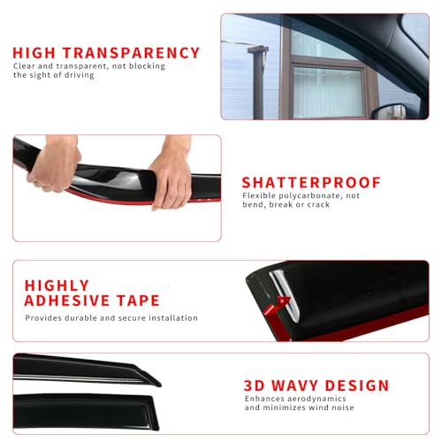 Rain Guard Fit for 2008 (For 2008-2020 Grand Caravan)