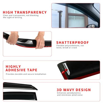 Rain Guard Fit for 2008 (For 2008-2020 Grand Caravan)