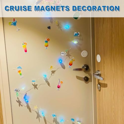 Magnetic Hooks 25P Magnet Hook for Cruise Cabins 30LBS Essentials (Silver / 0.63in)