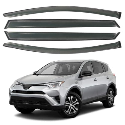 4PCS Rain Guards Fit for 2013 (For 2013-2018 RAV4)