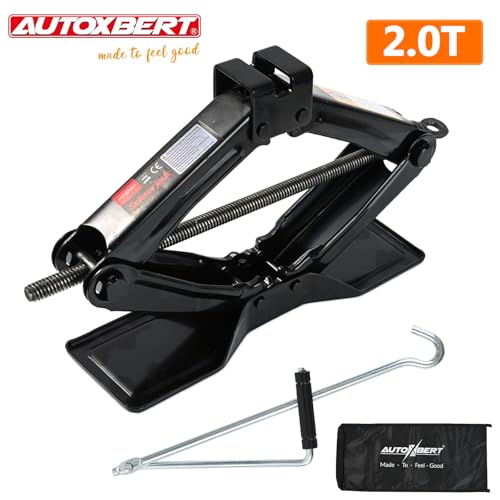 Scissor Jack for Car 2Ton (2 Ton+Lug Wrench)