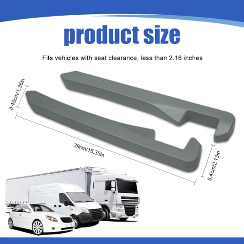2PCS Car Seat Gap Filler (Gray)