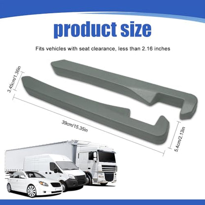 2PCS Car Seat Gap Filler (Gray)