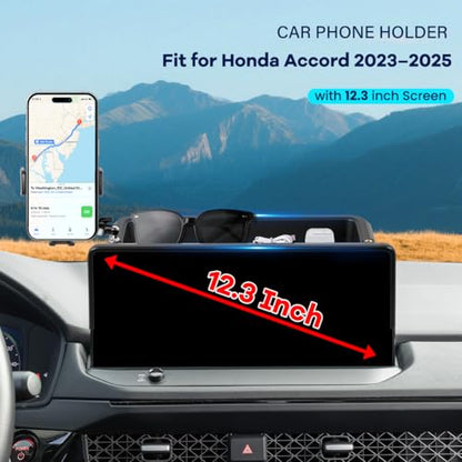 Car Phone Holder Compatible with Honda Accord 2023 (Accord 2023-2025 12.3inch)