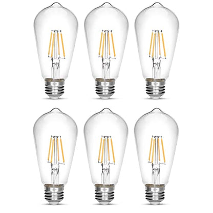 LED Edison Bulb 4W (Daylight White / Pack of 6)