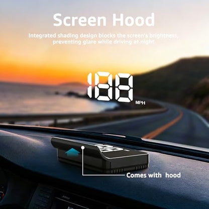 Heads up Display for Cars (White)
