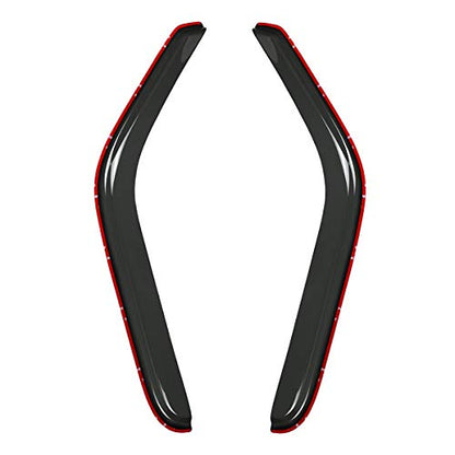 Window Visor Rain Guard for 93 (93-11 Ford Ranger (Dark Smoke))