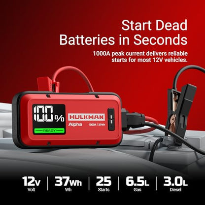 Alpha Ultra Red (1000A&37Wh)