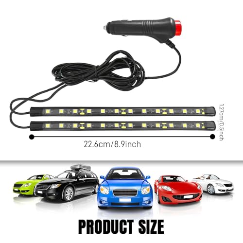 Car LED Strip Light (White / Cigarette Lighter)