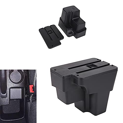 Armrest Box for Kia Stonic Rio 3 2018 (Black with Red thread)