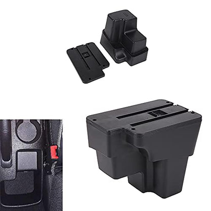 Armrest Box for Kia Stonic Rio 3 2018 (Black with Red thread)