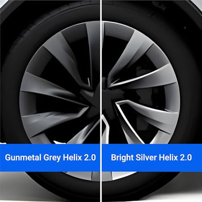 Premium Tesla Wheel Curb Rash Repair Kit for Model Y 20 (Tesla Model Y / 20" Gunmetal Grey Helix 2.0)
