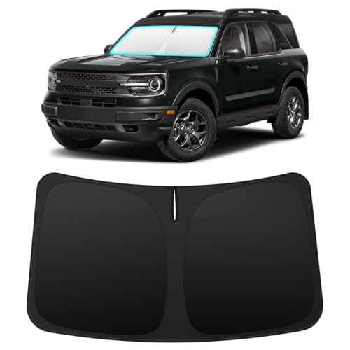 Custom Fit Windshield Sun Shade for Ford Bronco Sport 2021