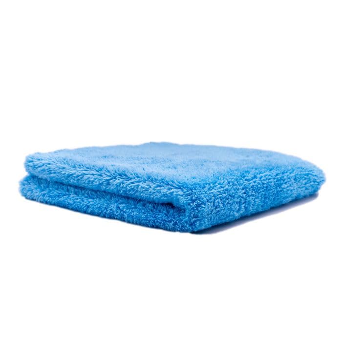 Ethos Plush 470 Microfiber Towels for Cars (Prime Blue 470gsm)