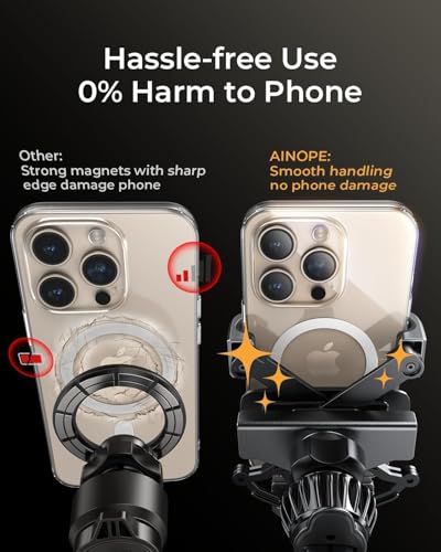 Car Vent Phone Mount (Black for 2 Pack)