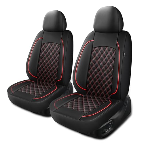 Front Car Seat Cover (N3 Black Red / Front Seat)