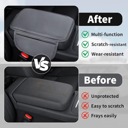 Upgraded Center Console Cover Fit for Ford Taurus 04 (Fit for Ford Taurus / #004 Grey)