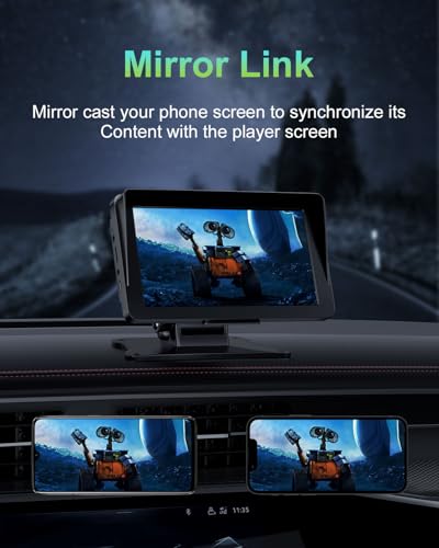 Apple Carplay Screen for Car (7 inch / Black)