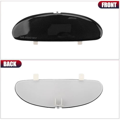 Front Inner Door Panel Reflector with Buckle for C5 Corvette 1997 (Black)