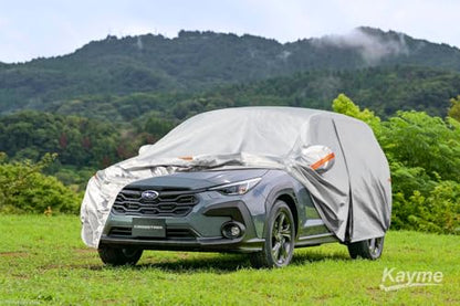 6 Layers Waterproof SUV Car Cover for Subaru Crosstrek 2017 (LM-Silver / 81. Custom Fit Subaru Crosstrek)