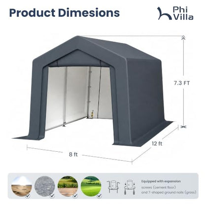 8x12ft Storage Tents (8x12ft)
