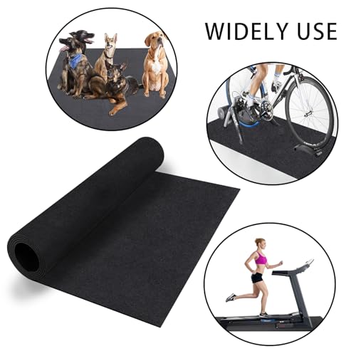 Large Rubber Floor Mat for Car Washable Garage Mats for Floor Absorb Liquids Oil Drip Pan for Under Car Protects Floor from Spills