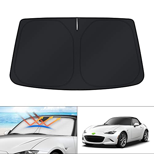 Windshield Sun Shade for Mazda MX (For | Mazda MX-5 Miata 2016-2025)