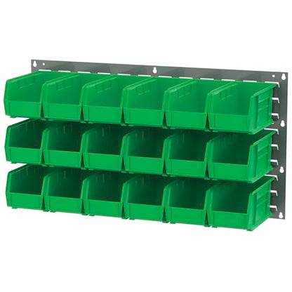 30136 Heavy Duty Wall Mount Garage Storage Steel Louvered Panel (Grey / 36-Inch W x 19-Inch H)
