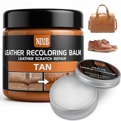 Leather Recoloring Balm (Tan)