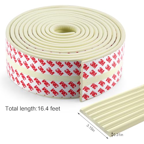 Baby Proofing Edge Corner Protector (Cream- 16.4 Feet)