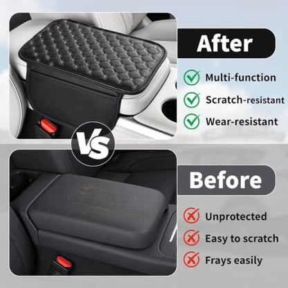 Sequin Center Console Cover Fit for Volkswagen Passat 03 (Fit for Volkswagen Passat / #003 Bling Black)