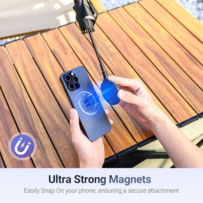Magnetic Phone Umbrella for Sun (BLUE(for Phone))