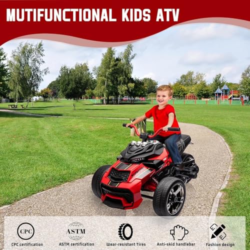 Kids Electric Ride on Truck Car (Red)