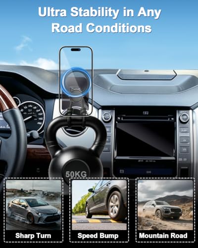 Car Phone Mount for Toyota Tundra 2014 (Tundra 2014-2021 / Magsafe)