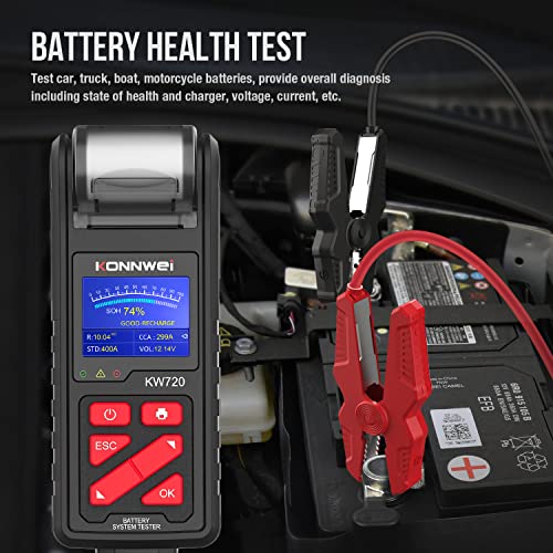 KW720 Car Battery Tester 6V 12V 24V W (KW720)
