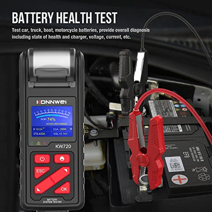 KW720 Car Battery Tester 6V 12V 24V W (KW720)