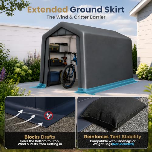 6x10ft Storage Tents (6x10ft)