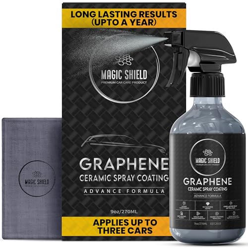 Graphene Ceramic Spray Coating for Cars (9 Fl Oz (Pack of 1))