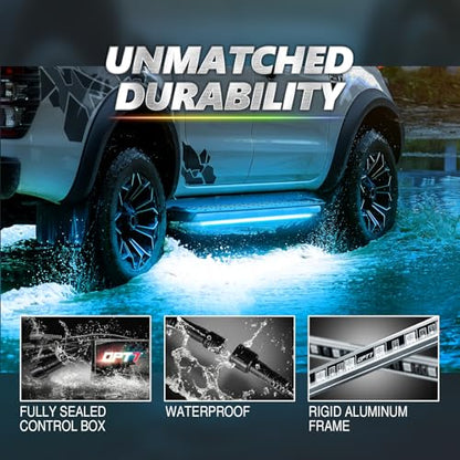 Aura Pro RGB Aluminum Truck Underglow Kit with App & Remote Control (2. Truck / RGB)