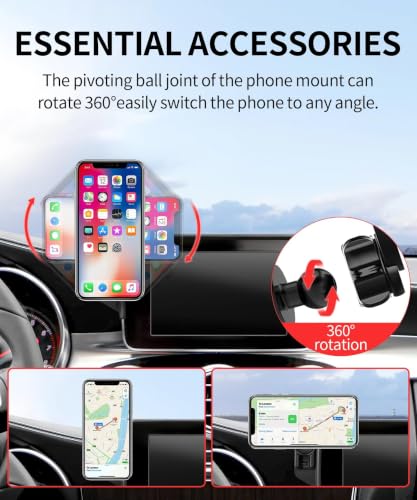 Car Phone Holder for Mercedes (for 16-19 GLC & 15-18 C-Class(7-Inch only))