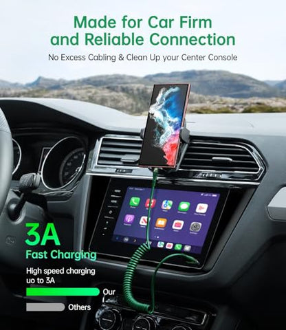 USB C Cable Fast Charging 60W 3FT (3FT/5FT / USB A to USB C / Green)