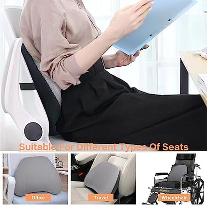 Super Comfy Lumbar Support Pillow (Backsaver-three)