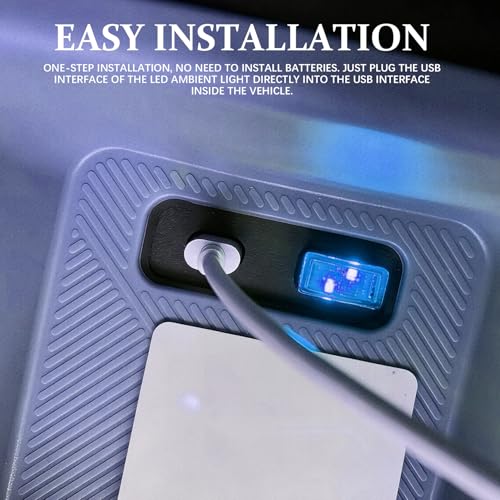 Car Interior LED Lights (Ice Blue)