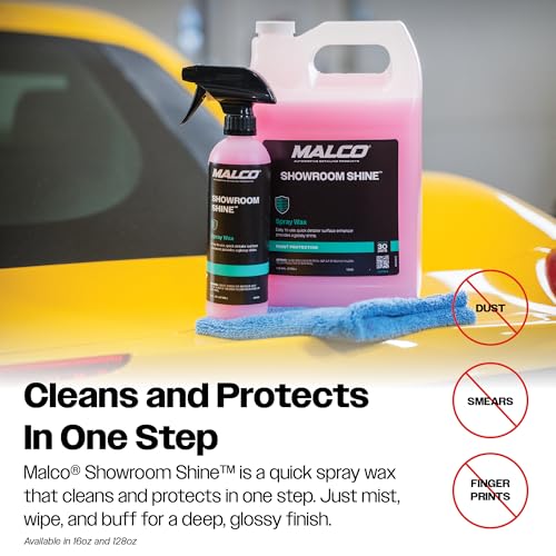 Showroom Shine Spray Car Wax and Instant Detailer (128 Fl Oz (Pack of 1))