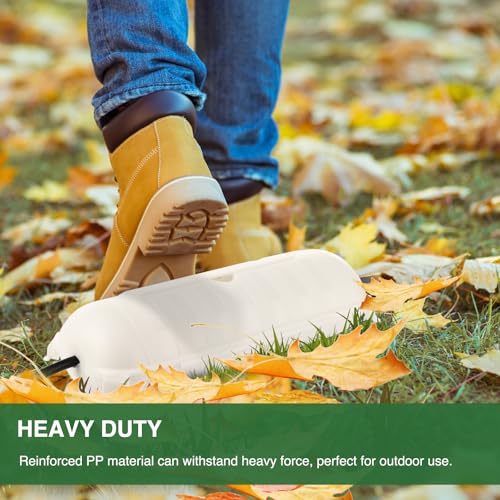 Outdoor Extension Cord Safety Cover (White / Medium Box: 9.5" L x 3" W x 2.9" H)