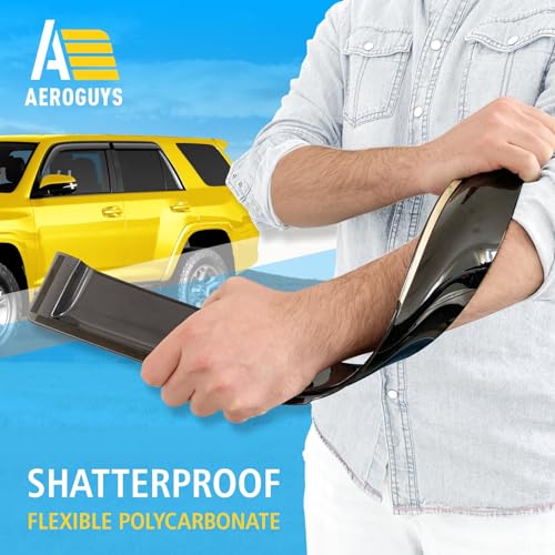 Extra Durable Window Deflectors Tape (For Toyota 4Runner 10-24 Tape-on)