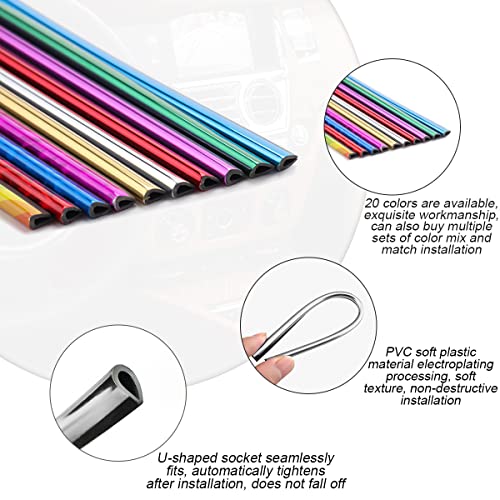 20PCS Air Vent Trim (Carbon Fiber Laser)