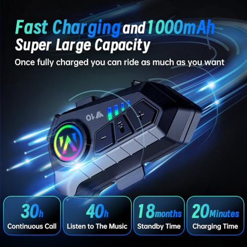 Motorcycle Helmet Bluetooth Headset (Y10)