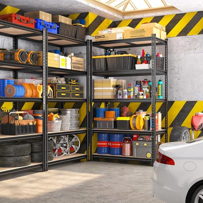 2400LBS Garage Shelving (Black)