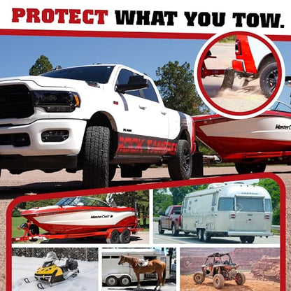 3" Official Mudflap System 00112 (3" Hitch Receiver / Hub)